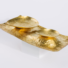 Rectangle brass tray 