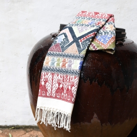 Tai Lue hand-woven cotton fabric